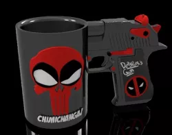 Deadpool Bowl and Gun - Desert eagle
