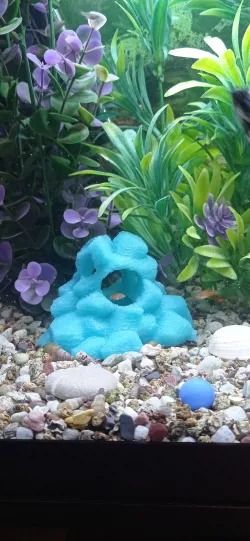 Decoration for home fish tank marine rocks