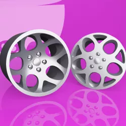 DIABLO VT 6.0 SE WHEELS (18 INCH) 1/24TH MODEL
