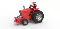 Diecast fun short Pulling Tractor Bill Miller Cruisin Mule Scale 1:25