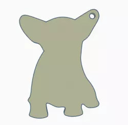 DOG KEYCHAIN V.1