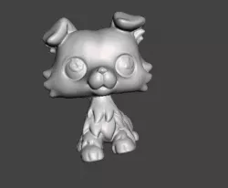dog pet animal dog wolf dog shepherd dog .obj .stl