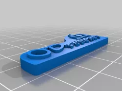 Downtown Podcast Keyring