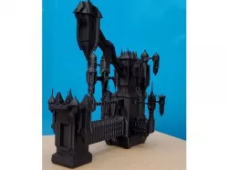 Dracula's Castle Low Poly