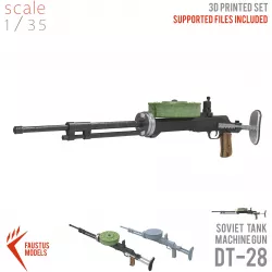 DT-28 Soviet Machine Gun 3d-print