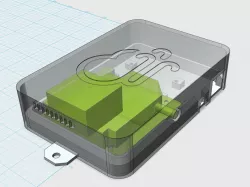 Dust sensor box