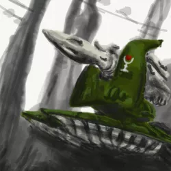 Elderly Non-Newtonian Gunstand