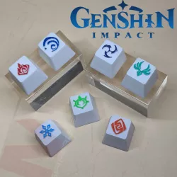 Elements Keycaps Genshin Impact