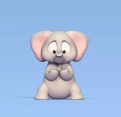 Elephant with Mouse