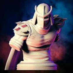 Fan Art Shredder from TMNT - Bust