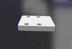 Filament detector spacer for double Extruder in Ender 3