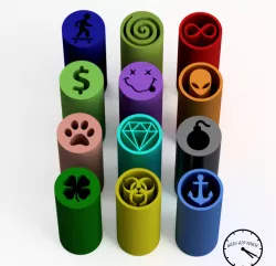Filter Tips -Pack Random (Reusable nozzles) Filter weed