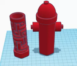 fire hydrant puzzle box