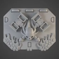Fire Lizards Repulse Tank Door