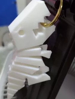 Flexi Rex keychain