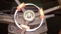 Flywheel pinion for guidance (JD flywheel flanges included)