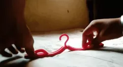 Foldable hanger