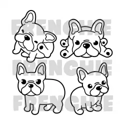 French bulldog cookie cutter