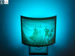 Frozen Night Light - FOR GE COLORED NIGHTLIGHT