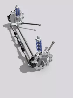 FUNNY CAR Front Hubs N Brakes N Suspension