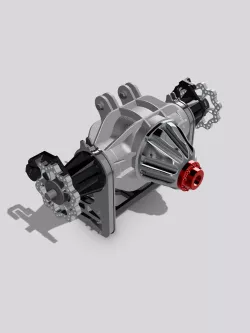 FUNNY CAR Rear End Differential N Brakes