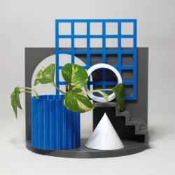 Geo Art Pot Deco A