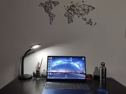 Geometric world map