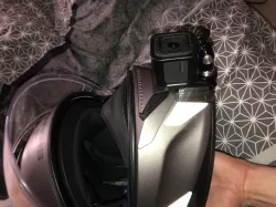 GoPro motorcycle helmet support