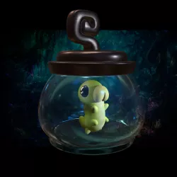 Grub of the HOLLOW KNIGHT GAME