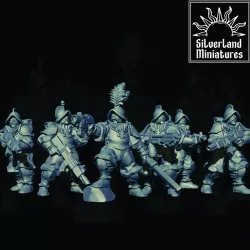 Guarda Sacra - Holy Guard - Squad 01 Bundle
