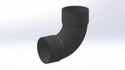 Gutter Connection Elbow diameter 100