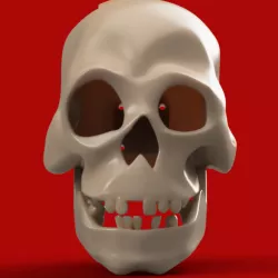 Halloween Talking Skull Disneyland's Pirates of the Caribbean Ride