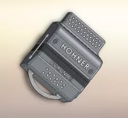 HOHNER CORONA 3 ACCORDION KEY CHAIN