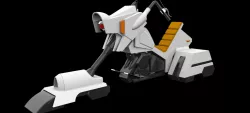 HR-32 Flash Clapper Light Hovercycle 1/12 Scale (Dana Sterling hoverbike)