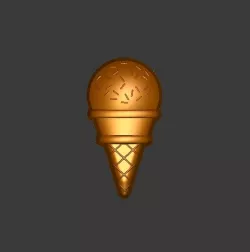 Ice cream cone Stl File