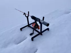 ice fishing rod pod