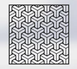illusion geometric 2d art