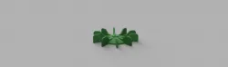 Induction motor cooling fan