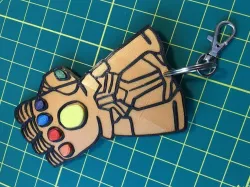 Infinity Gauntlet Keychain