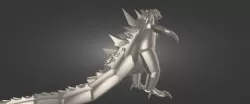 japanese godzilla model
