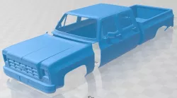 K30 Crew Cab 1979 Printable Body Car