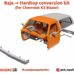 K5 Blazer Baja to Hardtop conversion kit