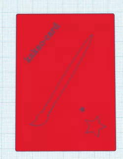 Kakao-Card (artist traiding card) template