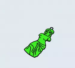 Keychain Keychain venus from the simpsons
