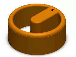 Knob for potentiometer