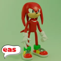 KNUCKLES ( SONIC ) Articulated