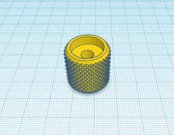knurled potentiometer knob (20mm)