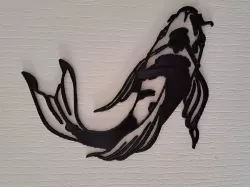 Koi fish wall decoration
