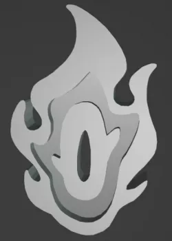 Kyojuro Rengoku's Tsuba
