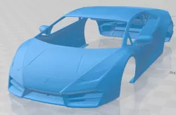 Lamborghini Huracan LP580-2 2017 Printable Body Car
